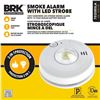 Image 1 : BRK Slim LED Strobe Smoke Alarm Lot of 3