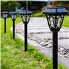 Image 1 : LAMTREE 12 Pack Solar Lights Outdoor Waterproof, 3 Lumens Cool White Led with Cute Pattern, for Path