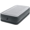 Image 1 : INTEX 64411ED Dura-Beam Deluxe Comfort-Plush Elevated Air Mattress: Fiber-Tech – Twin Size 