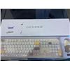 Image 2 : Wireless Keyboard and Mouse Combo - GEEZER Coffee Full-Sized Colorful Keyboard 104 Keys - USB 2.4 G 