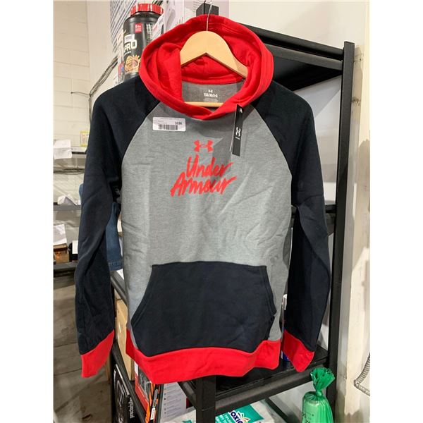 Under Armour Boys Hooded Sweater - Size Youth Large