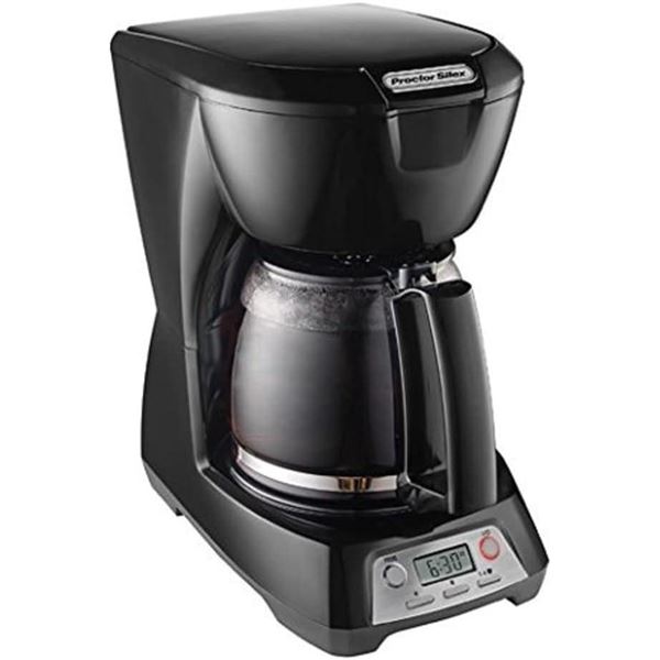 Proctor-Silex 12 cup Programmable Coffeemaker (Black)