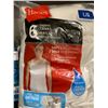 Image 2 : Hanes Men's Tagless Tanks - Comfort Soft - White - 6-Pack, ComfortSoft® Fabric Now Even Softer - Tag