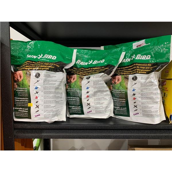 Rainbird Drip Irrigation Repair & Expansion Kit - Lot of 3