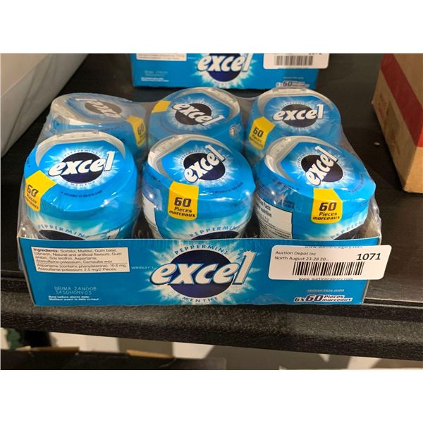 EXCEL - PEPPERMINT BOTTLE 6x60EA