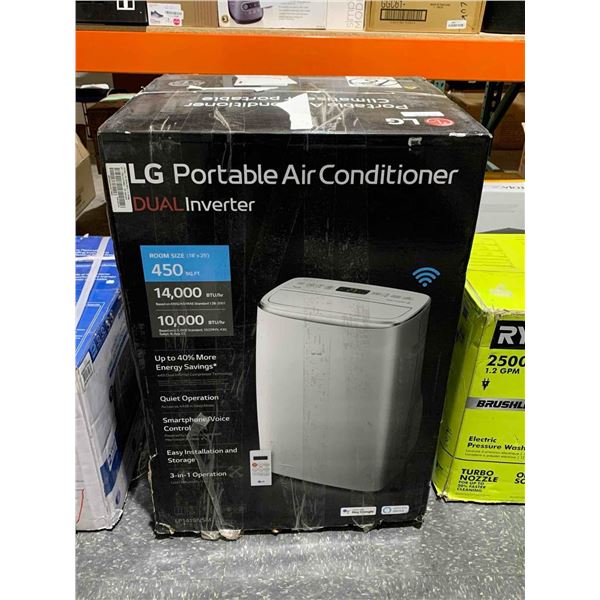 LG Portable Air Conditioner Dual Inverter 450 SQ/ft 14000 BTU