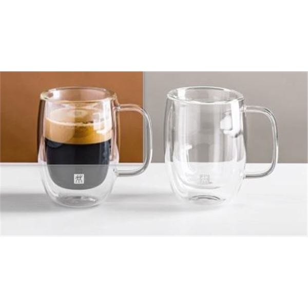 ZWILLING Sorrento Espresso Mug with Handle - Set of 2, 134 mL
