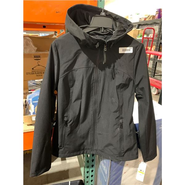 Calvin Klein Short Stretch Anorak Black , Black, Women's Medium