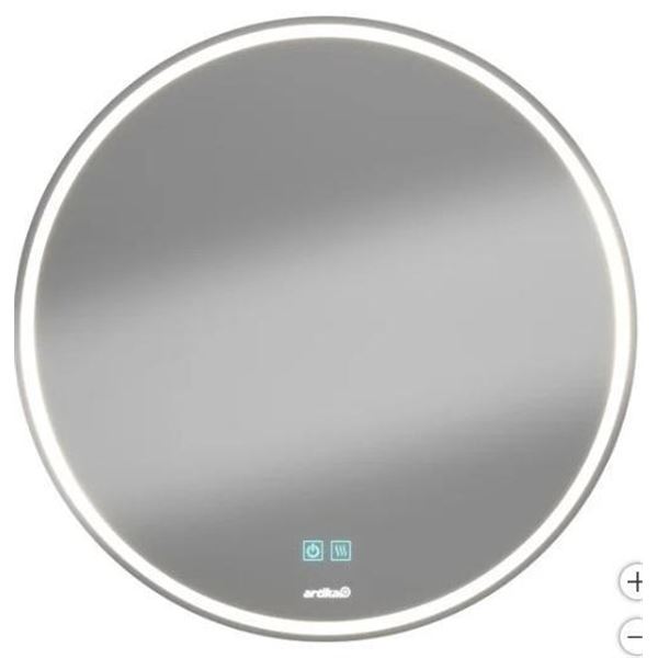 Artika Mateo LED Wall Mirror With Integrated Defogger