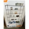Image 2 : HDX Metal Wire 6 shelf metro style storage Unit 48 x 18 x 72 inches