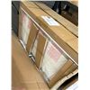 Image 5 : Gluckstein Crosby 60 inch white Vanity Sink Combo Cabinet 60 x 21 x 34 inches in box