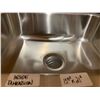 Image 2 : Drop In Stainless Steel Sink Inside Dimensions 15.5" x 21"