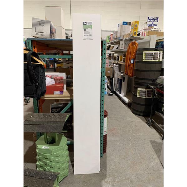 KV All Purpose Shelf 5/8" Thick 12" x 72" White Lot of 2