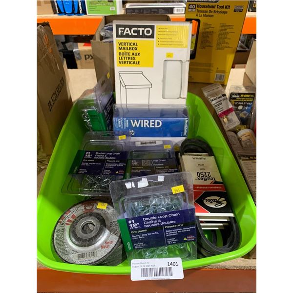 Lot of Assorted Home / Work Shop Supplies