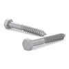 Image 1 : Hex Head Lag Screw - Hot-Dip Galvanized Steel1-1/2" 2x50 count