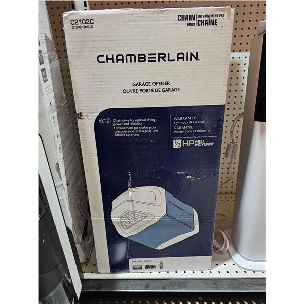 Chamberlain C2102C Chain Drive Garage Door Opener 1/2 HP