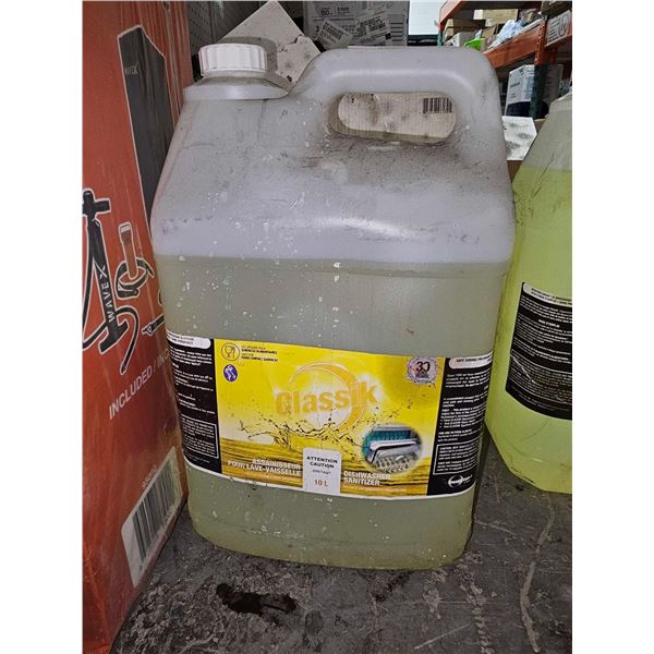 Classik Dishwasher Sanitizer  (Yellow) 10L