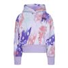 Image 1 : Hurley Girls' Printed Fleece Hoodie - Youth Large