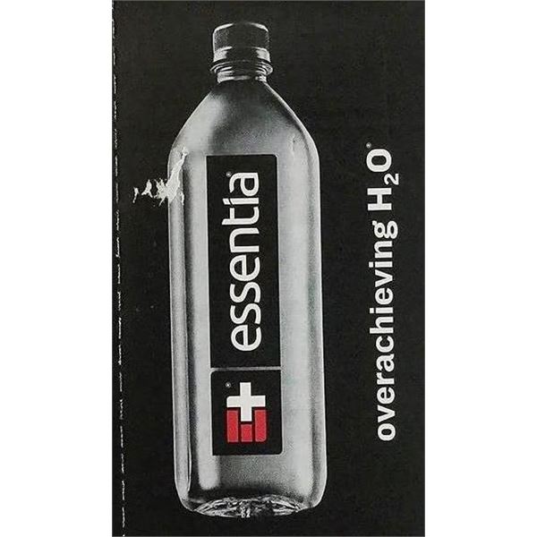 Essentia Ionized Alkaline 9.5 pH Bottled Water, 1 Liter, 33.81 Fl Oz (Pack of 12)