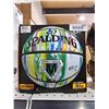 Image 2 : Spalding Marble Series Multi-Color Outdoor Basketball 29.5" *Not as exact as shown in Stock Photo*
