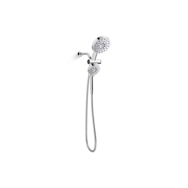 Kohler Adjustable 3-in-1 Massaging Showerhead Combo Kit Brushed Nickel