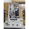 Image 2 : Kohler Adjustable 3-in-1 Massaging Showerhead Combo Kit Brushed Nickel
