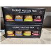 Image 1 : Gourmet Flavored Mustard Pack 2(4x125ml)
