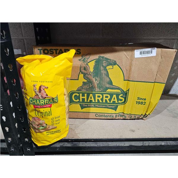 Charras Original Tostadas 8x12.3oz