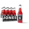 Image 1 : Jones Soda Co. Strawberry Lime Soda Flavor | 100% Cane Sugar Soda | Craft Soda Pop | Soda Soft Drink
