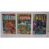 Image 1 : 3 VINTAGE MARVEL COMICS KULL SON OF SATAN KA-ZAR