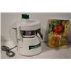 Image 1 : OMEGA FRUIT & VEGETABLE JUICER WITH MANUAL