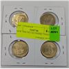Image 2 : FOUR 1896-2021 KLONDIKE COINS