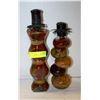 Image 1 : PAIR OF DECORATIVE PEPPER JARS