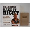 Image 1 : MIKE HOLMES "MAKE IT RIGHT" HARDCOVER BOOK &
