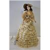Image 1 : VINTAGE PORCELAIN DOLL TABLE LAMP- 18" TALL