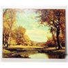 Image 1 : 2)  FINE ART PRINT ON BOARD "LATE AUTUMN" BY ROB