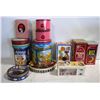 Image 1 : VINTAGE TINS- BOX LOT ASSORTED