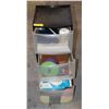 Image 1 : CRAFTING SUPPLIES IN 3 DRAWER ORGANIZER CART