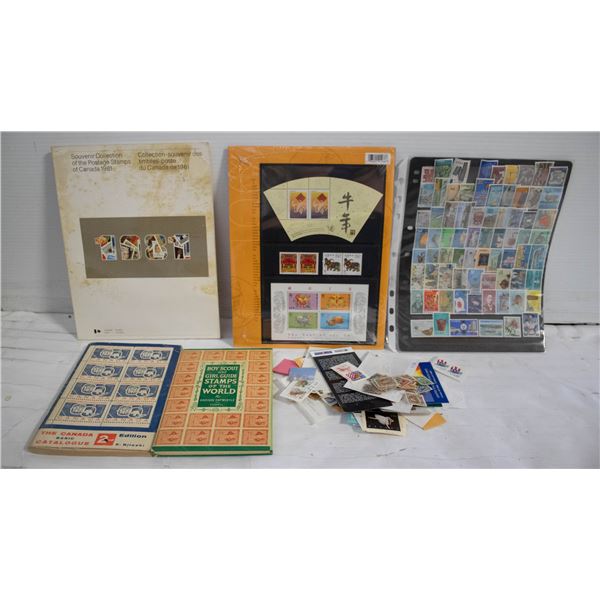 ASSORTED VINTAGE STAMP COLLECTION