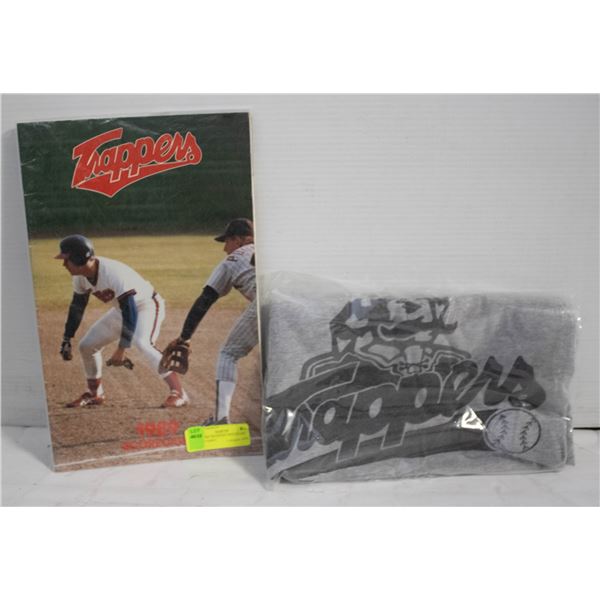 TWO 1989 TRAPPERS PROGRAMS PLUS T-SHIRT