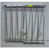 Image 1 : 2 LOCKED WINDOW SECURITY BARS 12"X24"-41"