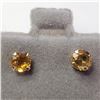 Image 1 : JP974-159 14K  CITRINE(0.6CT) EARRINGS