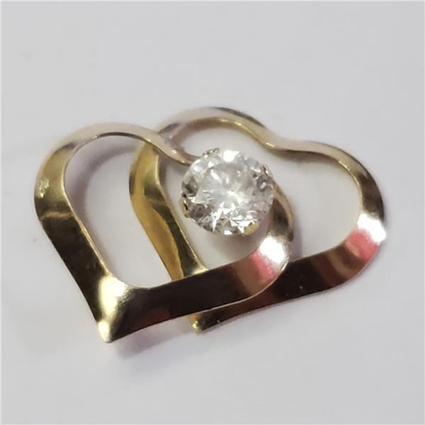 JP974-193 14K  DIAMOND(0.14CT) PENDANT