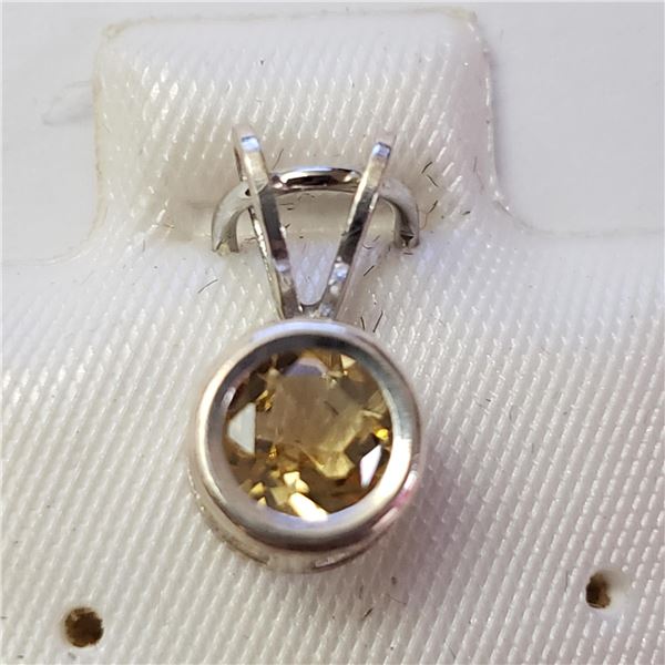 JP974-161 SILVER CITRINE PENDANT