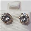 Image 1 : JP974-178 10K  CZ EARRINGS