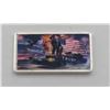 Image 1 : "DONALD TRUMP ON TANK" 1/10 OZ FINE SILVER BAR