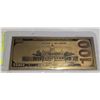 Image 2 : SPIDERMAN GOLD PLATED $100 COMMEMORATIVE BILL