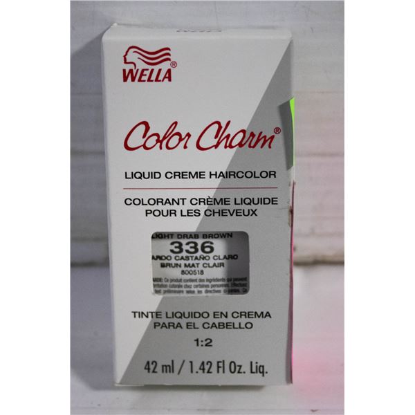 BRAND NEW 42ML COLOR CHARM LIQUID CREME HAIRCOLOR