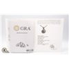 Image 2 : #1131-1.00 CT GRA CERTIFIED ROUND BRILLIANT CUT