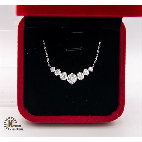 #1134-2.80 CT TW GRA CERTIFIED ROUND BRILLIANT CUT